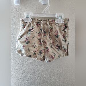 3T floral print shorts